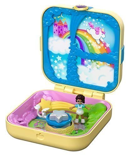 Polly Pocket Verborgene Schätze Einhorn-Traumland