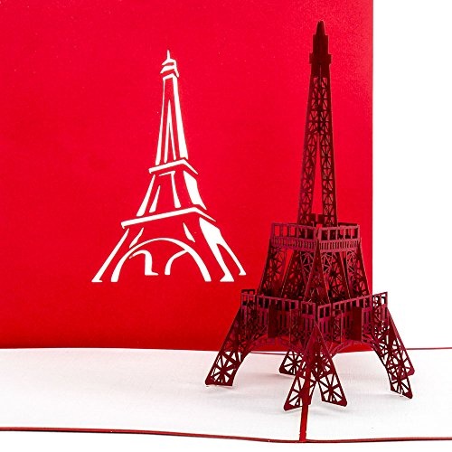 Pop Up Karte Paris Eiffelturm