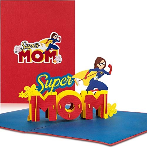 Pop-Up Karte Super Mom