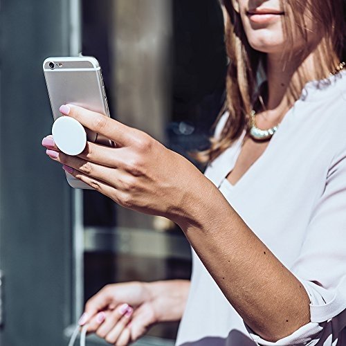 PopSockets Ausziehbarer Sockel und Griff für Smartphones und Tablets - Peace Mandala Sky