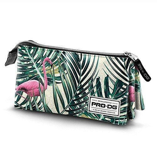 PRODG PRODG Triple Pencil Case Flamingo Federmäppchen