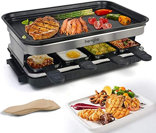 Raclette Grill für 8 Personen 1500W