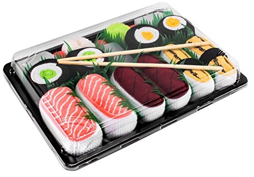 Rainbow Socks Sushi