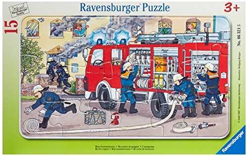Ravensburger Kinderpuzzle Mein Feuerwehrauto