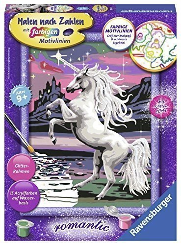 Ravensburger Malen nach Zahlen Einhorn