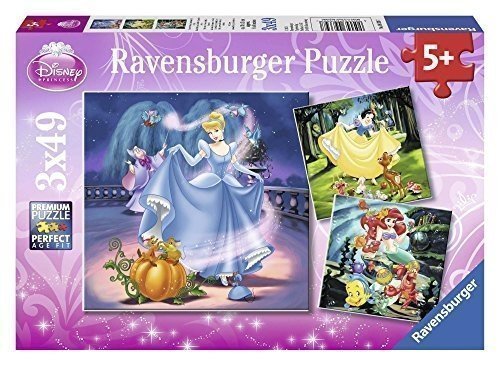 Ravensburger Schneewittchen, Aschenputtel, Arielle, Puzzle