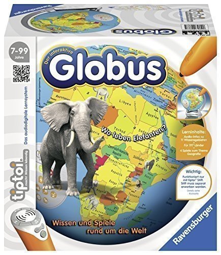 Ravensburger Tiptoi Interaktiver Globus 17