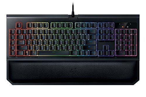 Razer Blackwidow Chroma V2 Taktile & Klickende Mechanische Gaming Tastatur (Razer Green Switches, RG