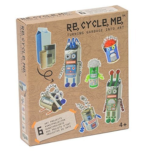 Re Cycle Me Bastelspaß Robotor Themenwelt für 6 Modelle