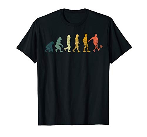Retro Evolution Fußball T-Shirt