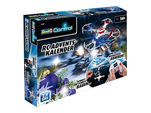 Revell Control 01011 - Adventskalender Quadcopter, weiß