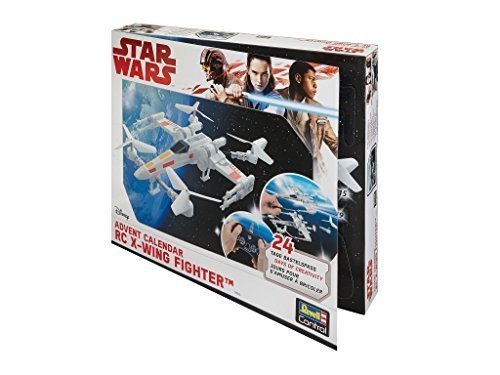 Revell Control 01013 - RC Adventskalender STAR WARS x-Wing-Fighter, 24 Tage Bastelspaß, ferngesteue