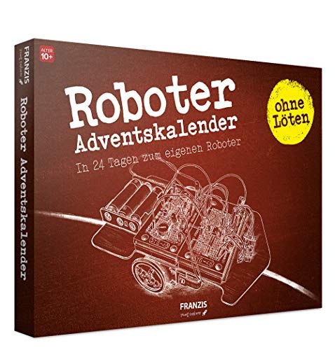 Roboter Adventskalender ohne Löten