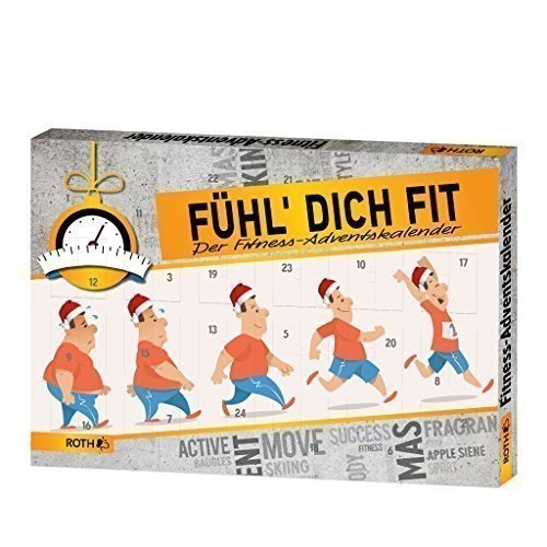 Roth R80245 "Fühl dich Fit"-Adventskalender Adventskalender, Sortiment aus verschiedenen Materialie