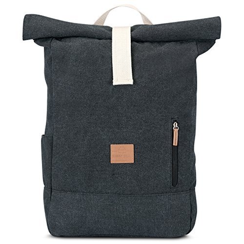 Johnny Urban Roll Top Rucksack aus Baumwoll Canvas