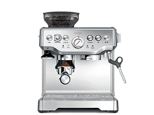 Sage Appliances SES875 Espresso-Maschine The Barista Express, Gebürstetes Edelstahl