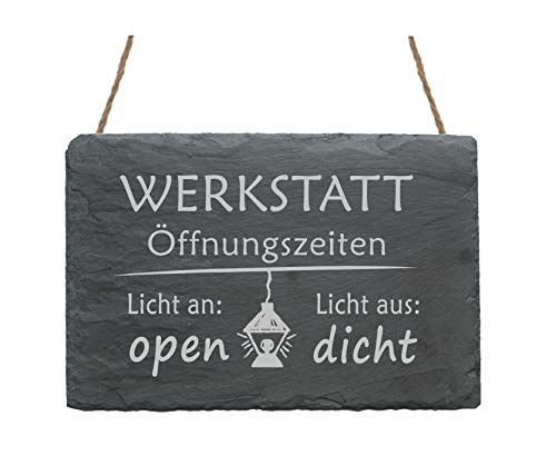 Schiefertafel Werkstatt Öffnungszeiten