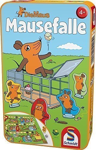 Schmidt Spiele Maus, Mausefalle in Metalldose