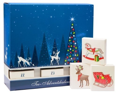 Schubladen Tee-Adventskalender