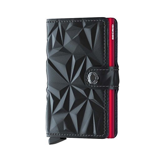 Secrid Mini Wallet Portemonnee Prism Black Red