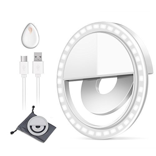 Selfie Light, SKL Wiederaufladbare [New Release] Selfie Ring Licht Outdoor Webcast Unentbehrlich 36 