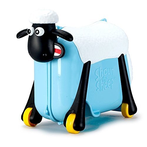 Shaun das Schaf Kinderkoffer (Blau)