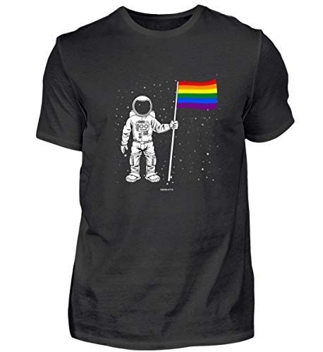 Shirt Astronaut mit LGBT Fahne