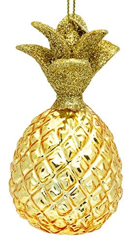 SIKORA Goldene Ananas Christbaumschmuck