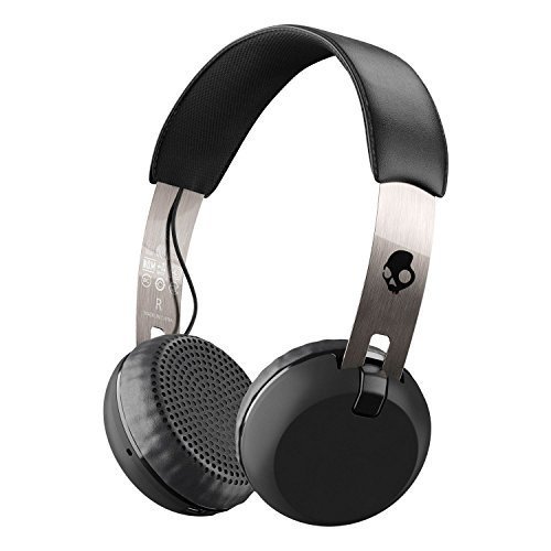 Skullcandy Grind Wireless, On-Ear Kopfhörer, Chrom