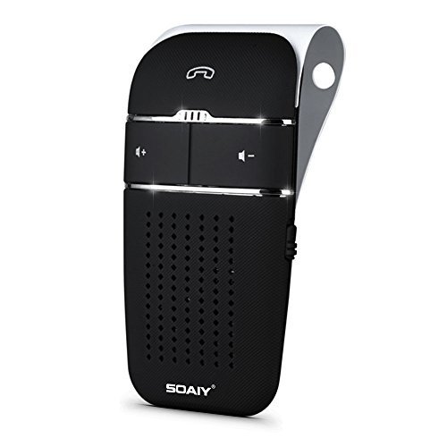 SOAIY® S32 Auto Kfz Bluetooth V4.0 Freisprecheinrichtung Freisprechanlage Car-Kit für Sonnenblende