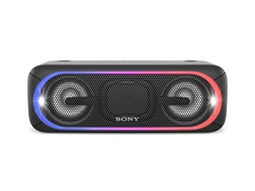 Sony SRS-XB40 Tragbarer kabelloser Lautsprecher (Bluetooth, NFC, wasserabweisend, 24 Stunden Akkulau