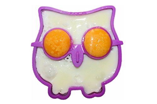 Spiegeleiform Eule Owl Eierform Egg Shape Frühstück Pfannenschablone Silikonform Silicon Mold Moul