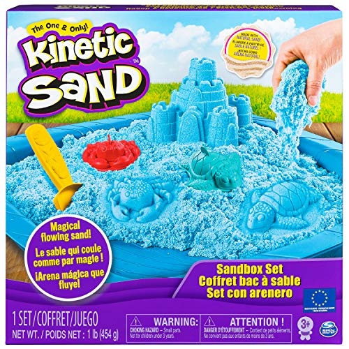 Spin Master 6029058 - Kinetic Sand - Box Set (454 g) - Blau