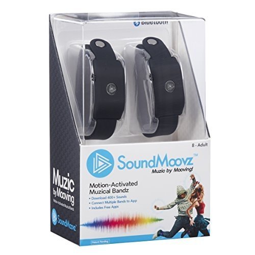 Splash Toys 30654 - SoundMoovz - Bewegungsaktivierte Sound-Bänder, schwarz
