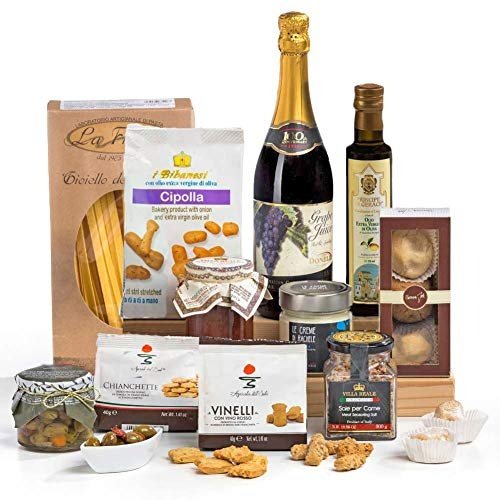 Squisito Luxus italienischen & sizilianischen Lebensmittel Hamper Geschenkbox