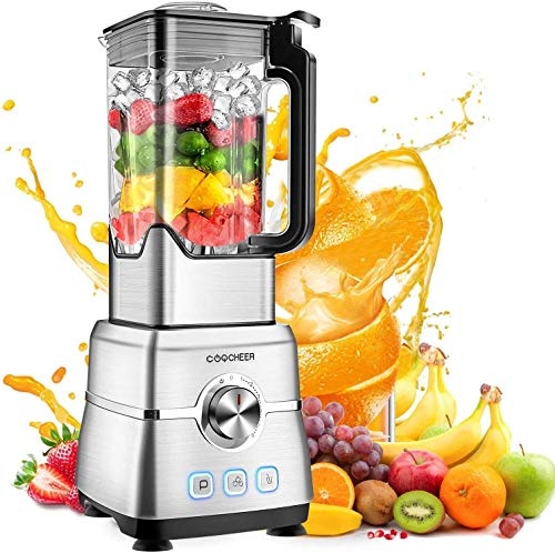 Standmixer Smoothie Maker, COOCHEER 2000W Mixer