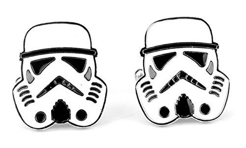 Star Wars StormTrooper Cosplay Cufflinks Manschettenknöpfe   Geschenkkarton