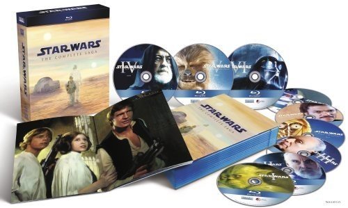 Star Wars: The Complete Saga I-VI 9 Blu-rays