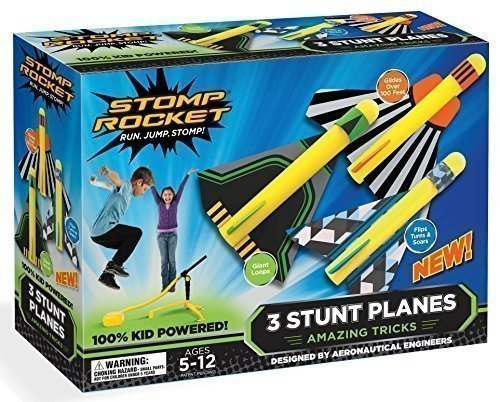 Stomp Rocket Stunt Planes Druckluftrakete