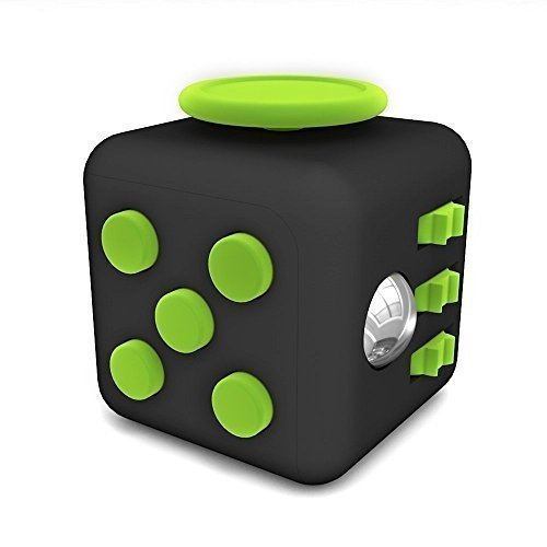 Stresswürfel wie Fidget Cube als perfektes Spielzeug für unterwegs, bei der Arbeit oder im Wartezi