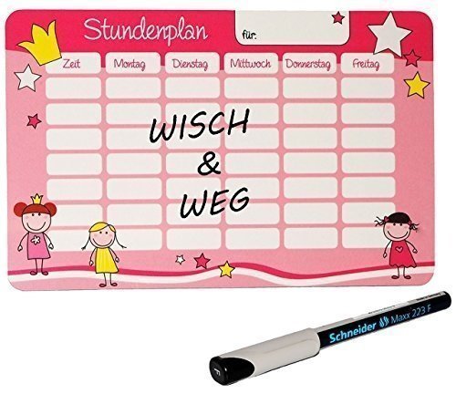 Stundenplan Wisch & Weg