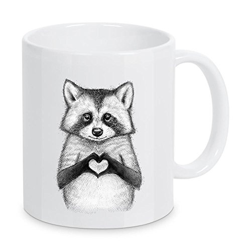 Tasse Raccoon Heart