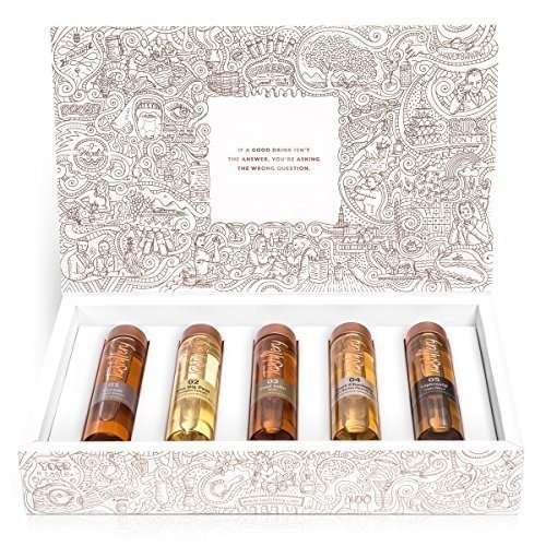 Tastillery Whisky Tasting Probier Set “Smoking Guns” in Geschenkbox (5 x 50ml) | Das perfekte Ge