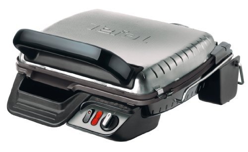 Tefal GC3060 Kontaktgrill 3-in-1 (2000 Watt, 19 x 31,5 cm) silber