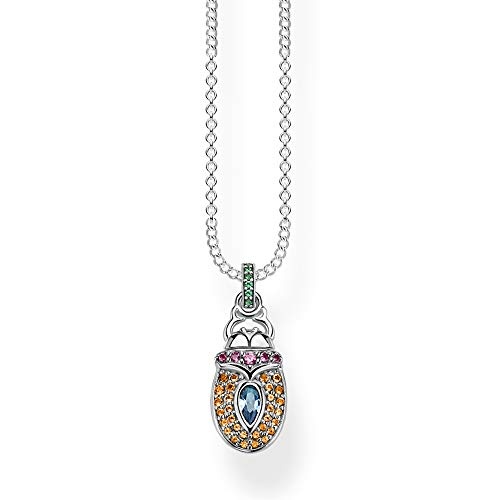 Thomas Sabo Damen-Kette Skarabäus 925 Sterlingsilber