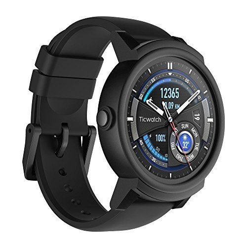 Ticwatch E die bequemste Smartwatch-Shadow, 1,4 Zoll OLED Display, Android Wear 2,0