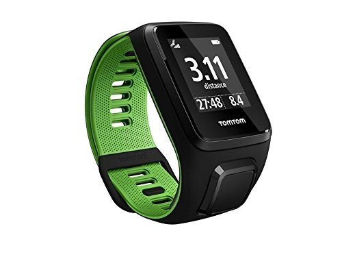 TomTom Runner 3 Cardio GPS-Sportuhr (Eingebauter Herzfrequenzmesser, Routenfunktion, Multisport-Modu