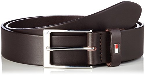 Tommy Hilfiger Herren Gürtel Layton Belt 3.5CM, Braun (Testa DI Moro 254), 90