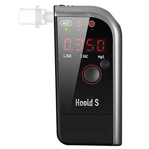 TopElek Promilletester LED Alkohol Tester, Breathalyzer mit Brennstoffzellensensor, Elektrochemische