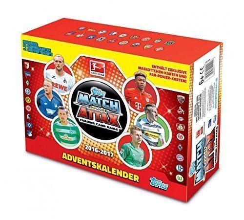 Topps D105362 - Adventskalender Match Attax Bundesliga